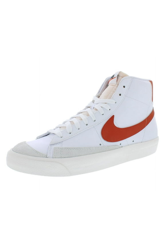 Women's Nike Blazer MID '77 White/Mantra Orange-Sail (DZ4408 100) - 10