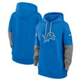 thumbnail image 1 of Women's Nike Blue Detroit Lions 2024 Sideline Essential Fleece Pullover Hoodie, 1 of 3