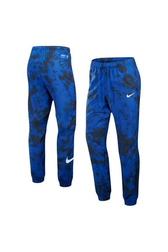 Women's Nike Blue USMNT Essential Tie-Dye Joggers