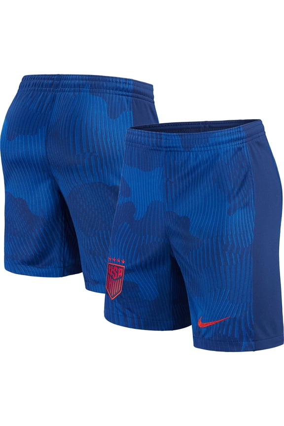 Women's Nike Blue USWNT 2023 Away Stadium Shorts