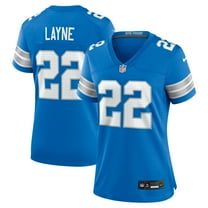 Women's Nike Bobby Layne Blue Detroit Lions Retired Player Game Jersey
