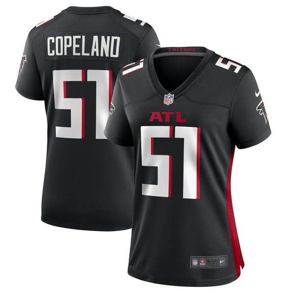 Women's Nike Brandon Copeland Black Atlanta Falcons Game Player Jersey