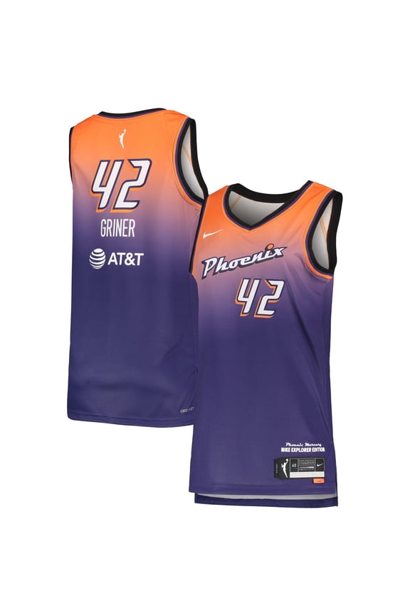 Unisex Nike Brittney Griner-Purple Phoenix Mercury Explorer Edition Victory Jersey