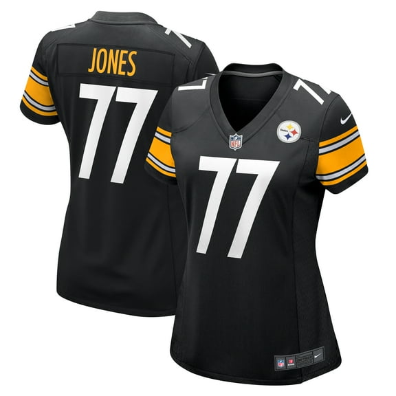 Women's Nike Broderick Jones Black Pittsburgh Steelers Game Jersey
