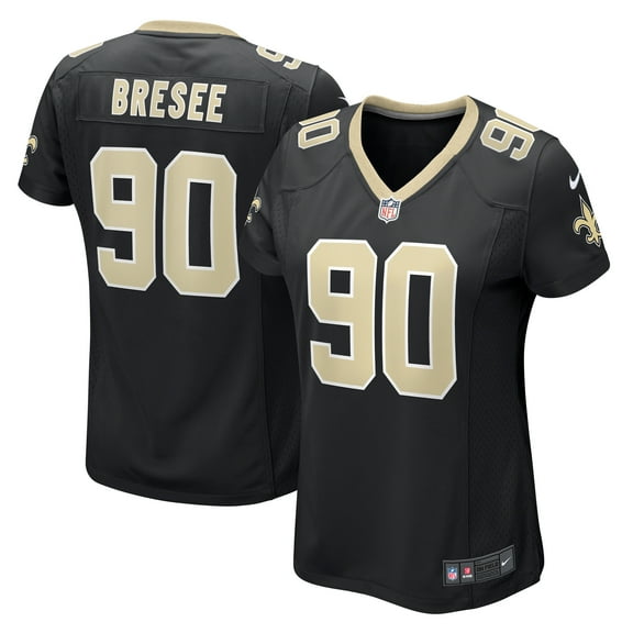 Women's Nike Bryan Bresee  Black New Orleans Saints  Game Jersey