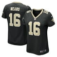thumbnail image 1 of Women's Nike Bub Means  Black New Orleans Saints  Game Jersey, 1 of 7