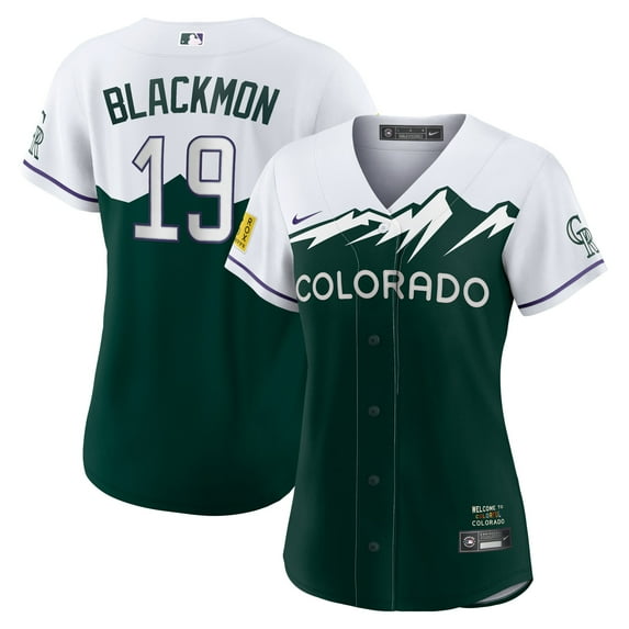 Women's Nike Charlie Blackmon White Colorado Rockies 2022 City Connect Replica Player Jersey