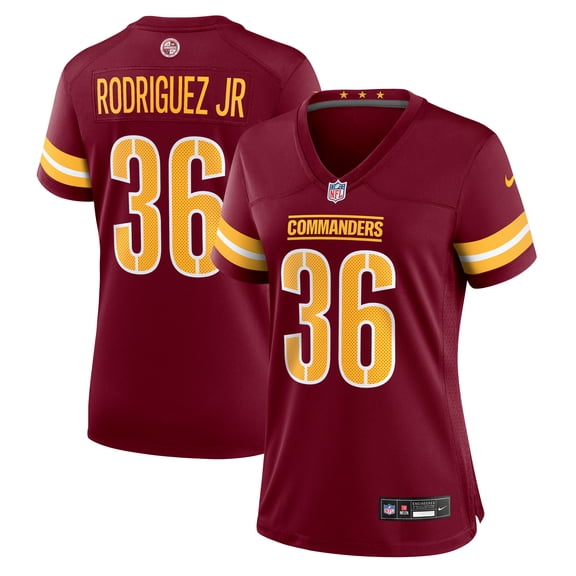 Women's Nike Chris Rodriguez Jr.  Burgundy Washington Commanders Team Game Jersey
