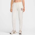 thumbnail image 1 of Women's Nike Club Fleece Varsity Pants Color: Oatmeal Heather Size: X LARGE, 1 of 4