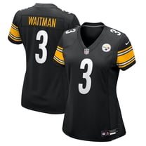 Women's Nike Corliss Waitman Black Pittsburgh Steelers Team Game Jersey