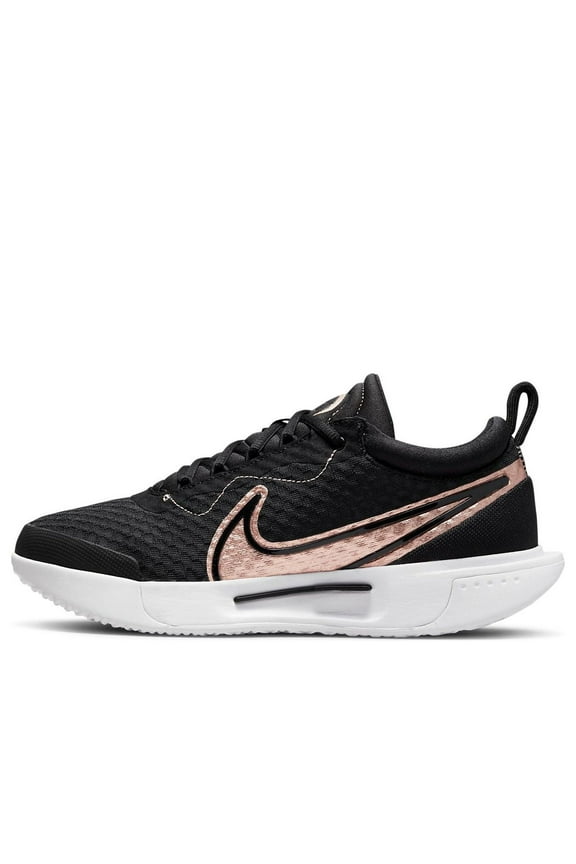 Women's Nike Court Zoom Pro Tennis Shoes 'Black Metallic Red Bronze' Size 9 (DH0990-091)