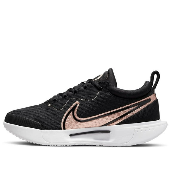 Women's Nike Court Zoom Pro Tennis Shoes 'Black Metallic Red Bronze' Size 9 (DH0990-091)