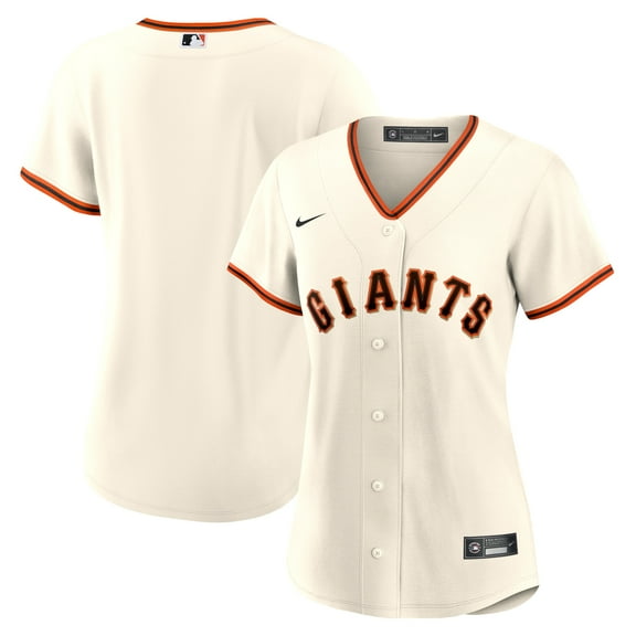 Women's Nike Cream San Francisco Giants Home Replica Team Jersey