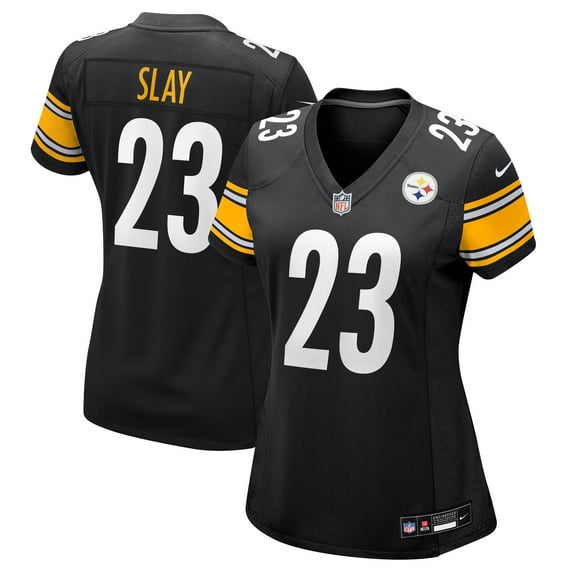 Women's Nike Darius Slay  Black Pittsburgh Steelers Team Game Jersey