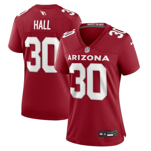 Women's Nike Darren Hall  Cardinal Arizona Cardinals  Game Jersey