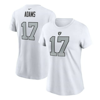 G-III 4Her by Carl Banks Las Vegas Raiders Women's White Filigree Logo  Fitted T-Shirt