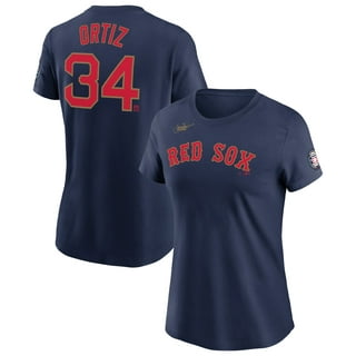 Boston Red Sox Soft as a Grape Women's Plus Size Baseball Raglan 3