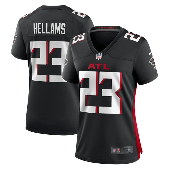 Women's Nike DeMarcco Hellams  Black Atlanta Falcons  Game Jersey