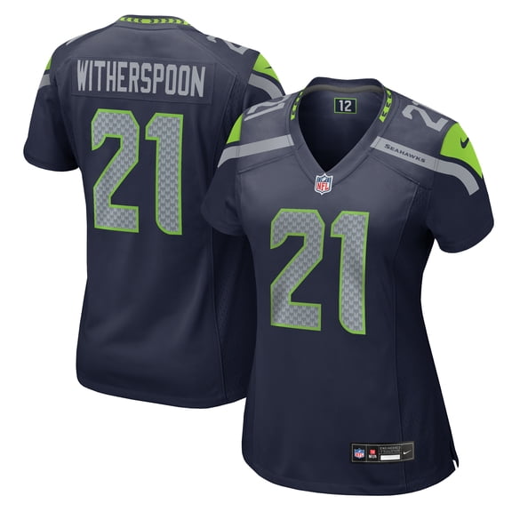 Women's Nike Devon Witherspoon College Navy Seattle Seahawks Team Game Jersey
