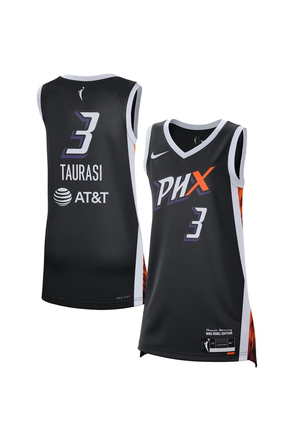 Unisex Nike Diana Taurasi Black Phoenix Mercury Rebel Edition Victory Player Jersey