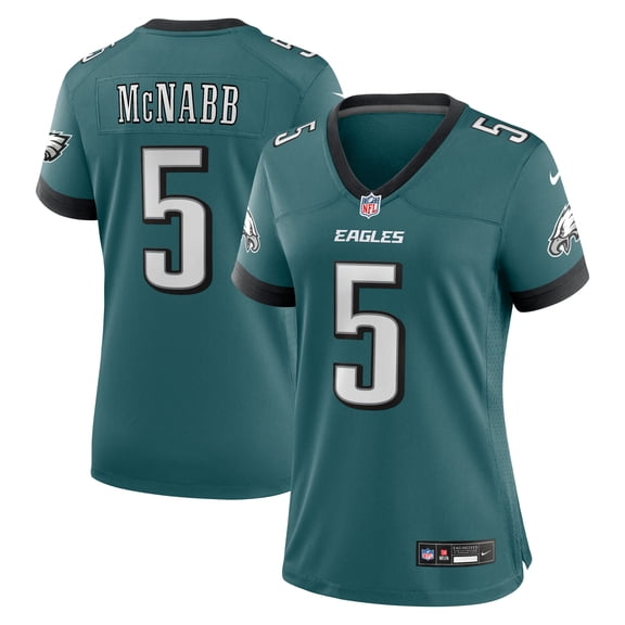 Women's Nike Donovan McNabb Midnight Green Philadelphia Eagles Team Retired Game Jersey