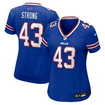Women's Nike Dorian Strong Royal Buffalo Bills Team Game Jersey
