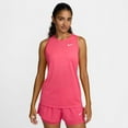 thumbnail image 1 of Women's Nike Dri-FIT Tank Top Color: Aster Pink Size: X LARGE, 1 of 4