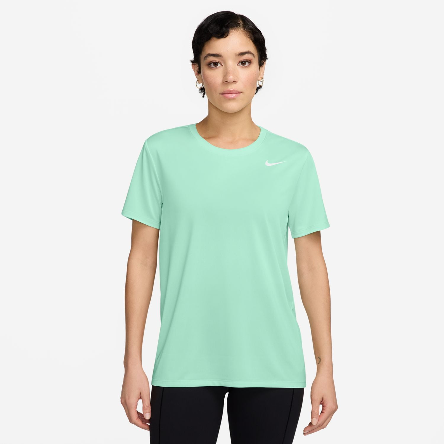 Women's Nike Dri-FIT Tee Color: Mint Foam Size: X SMALL
