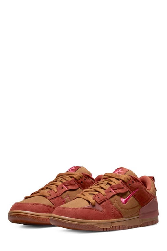 Dunk Low Disrupt 2 Sneaker in Desert Bronze/Pink/Orange at Nordstrom, Size 6.5