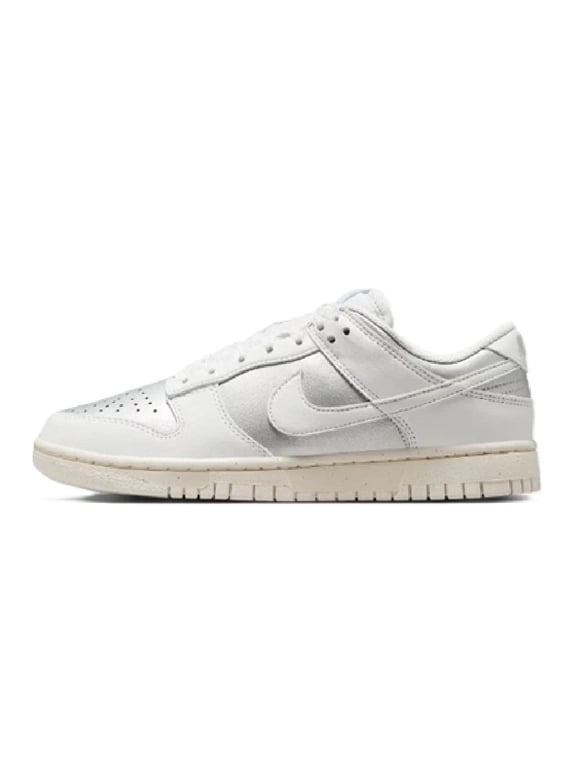 Women's Nike Dunk Low Next Nature Mtlc Platinum/Summit White (IB7311 001) - 7
