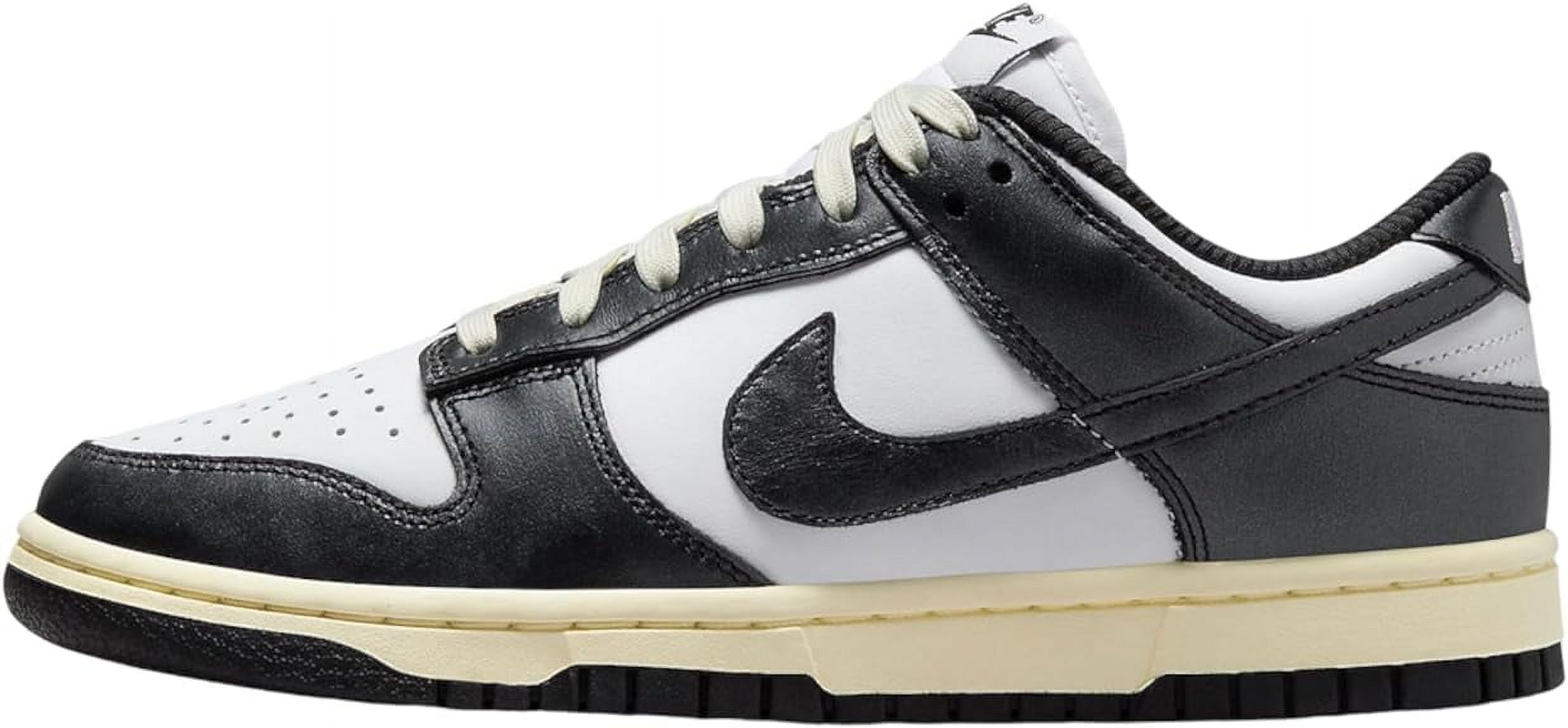 nike dunk low black and white 10.5