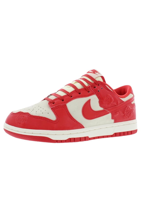 Women's Nike Dunk Low "Red Roses" Coconut Milk/Univer Red (HF1986 100) - 7.5