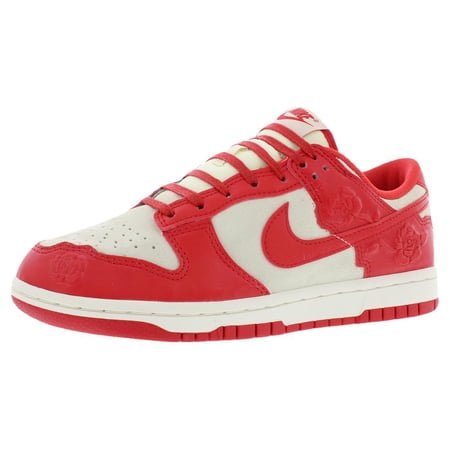 Women's Nike Dunk Low "Red Roses" Coconut Milk/Univer Red (HF1986 100) - 7