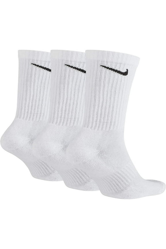 Women's Nike Everyday Cushioned Training Crew Socks 3-Pack Color: White Size: N/A