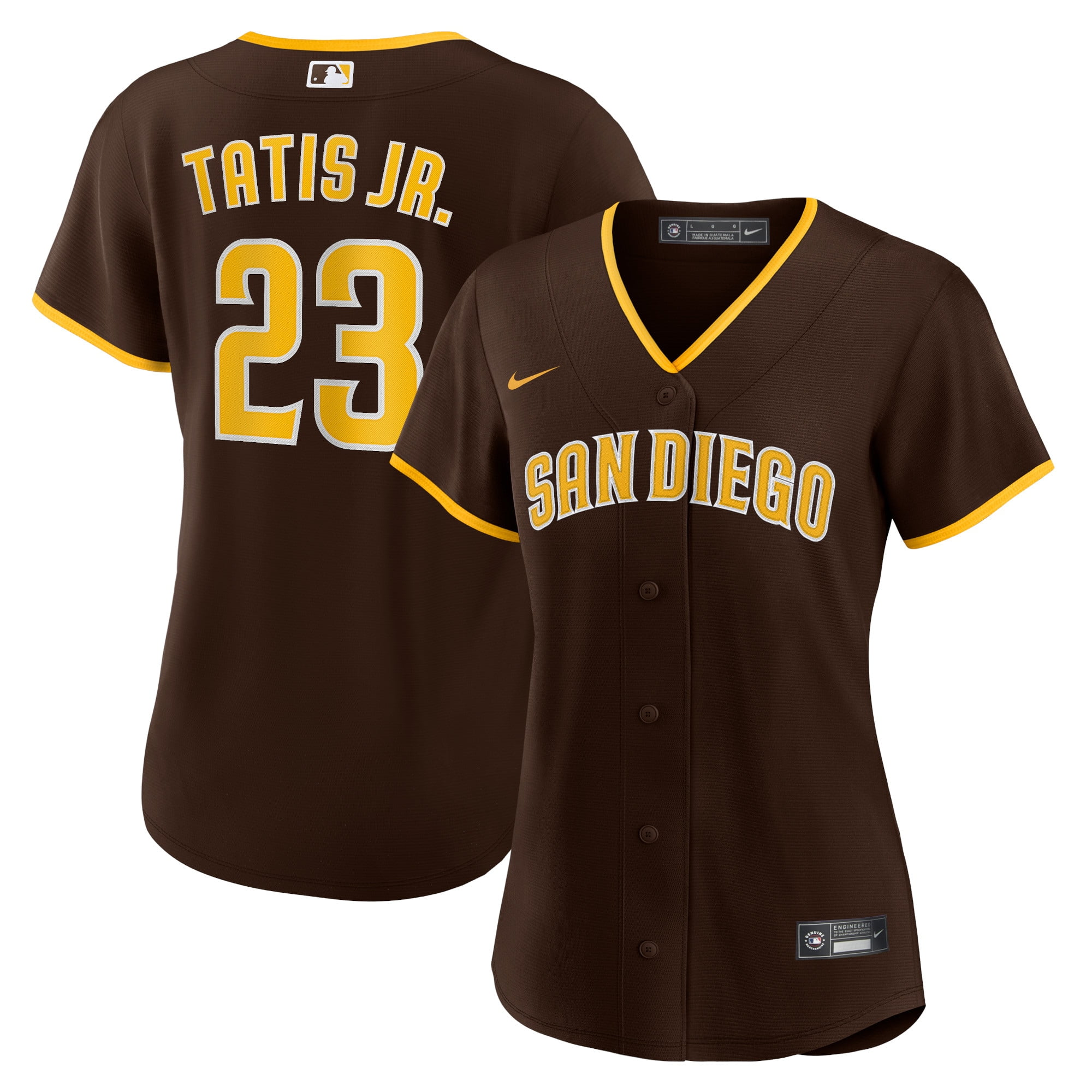 Womens *Brand hotsell New With Tags* San Diego Padres 2022 City Connect Replica Jersey