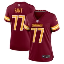 Women's Nike George Fant Burgundy Washington Commanders Team Game Jersey