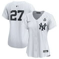 Women's Nike Giancarlo Stanton White New York Yankees 2024 World Series