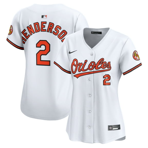 Women's Nike Gunnar Henderson White Baltimore Orioles Home Limited Player Jersey