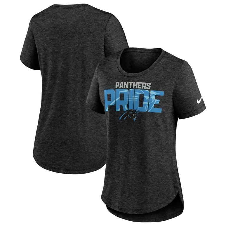 Women's carolina panthers t shirts top