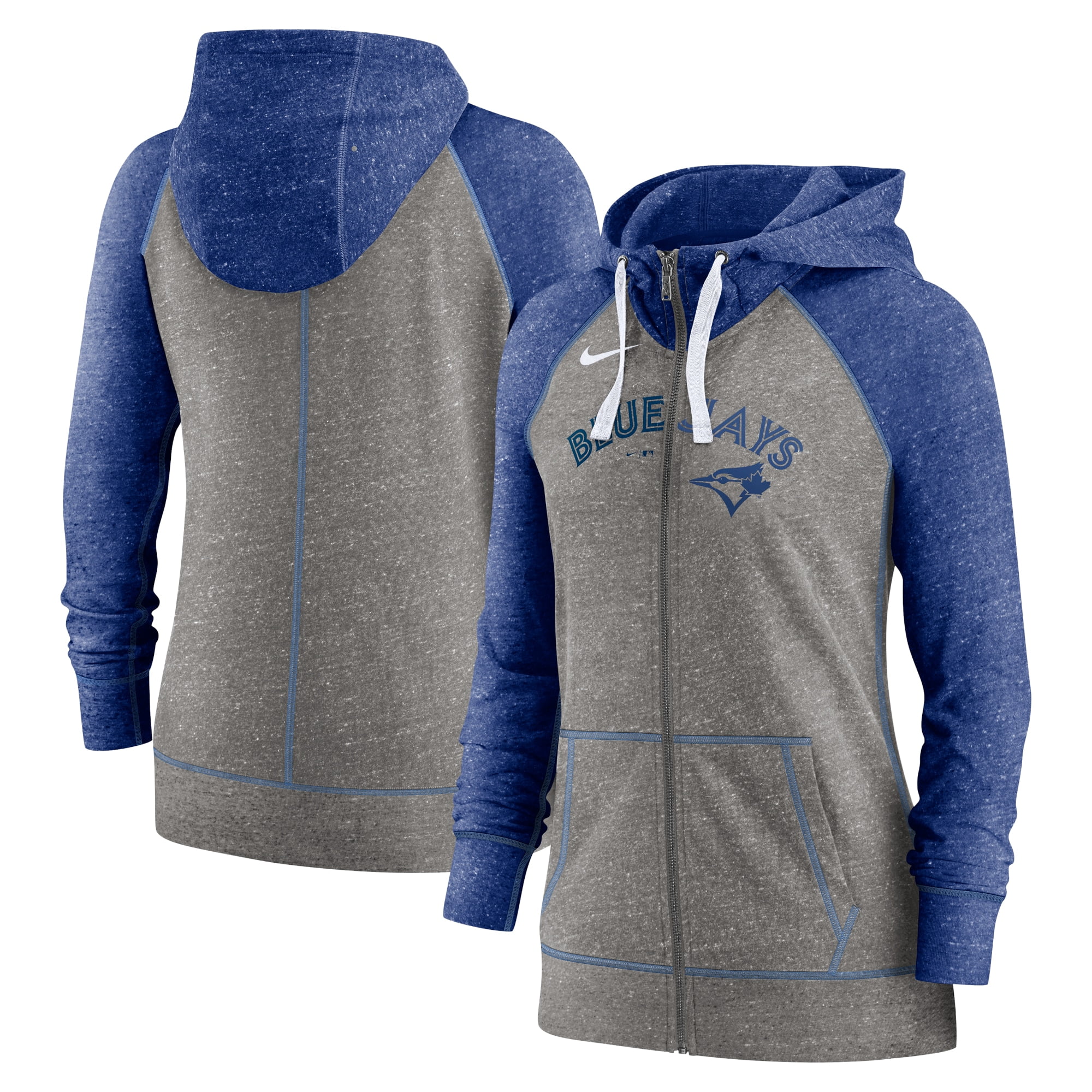 Women's Nike Heather Charcoal/Heather Royal Toronto Blue Jays