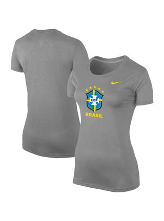 Nike Women's Nike Green Brazil National Team Club Crest T-Shirt
