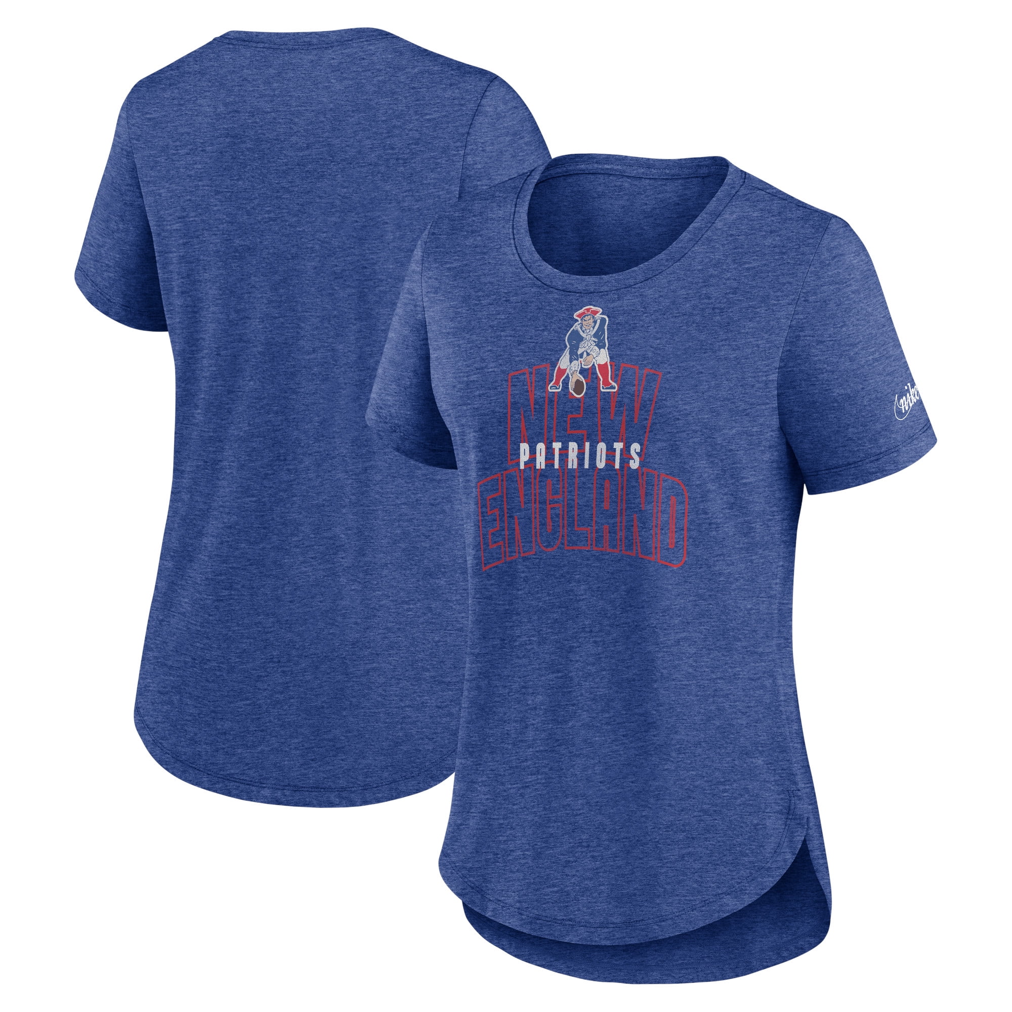 売れ筋商品|||ナイキ Tシャツ トップス レディース Women's  New York Giants town Collection Tri-Blend V-Neck T-shirt  Women's Nike Royal New York Giants Hometown Collection Tri
