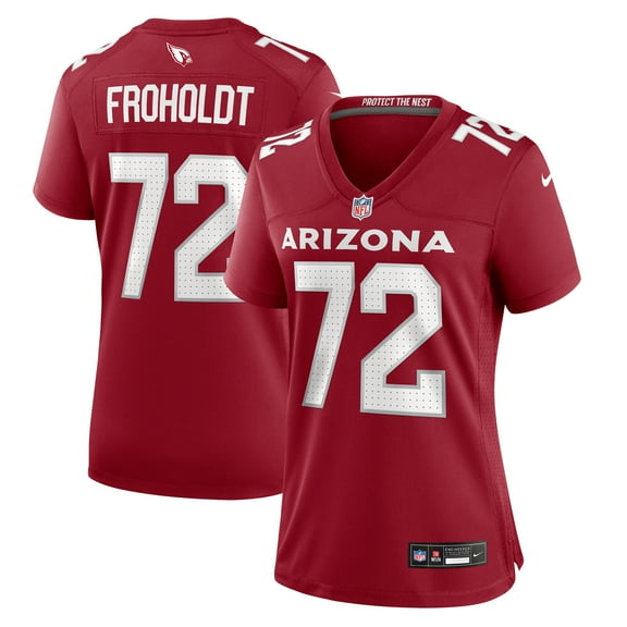 Women's Nike Hjalte Froholdt  Cardinal Arizona Cardinals  Game Jersey