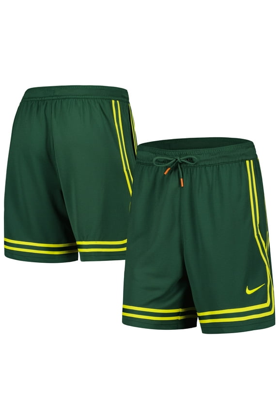 Women's Nike Hunter Green WNBA Logowoman Team 13 Crossover Performance Shorts