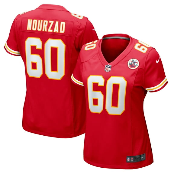 Women's Nike Hunter Nourzad  Red Kansas City Chiefs  Game Jersey