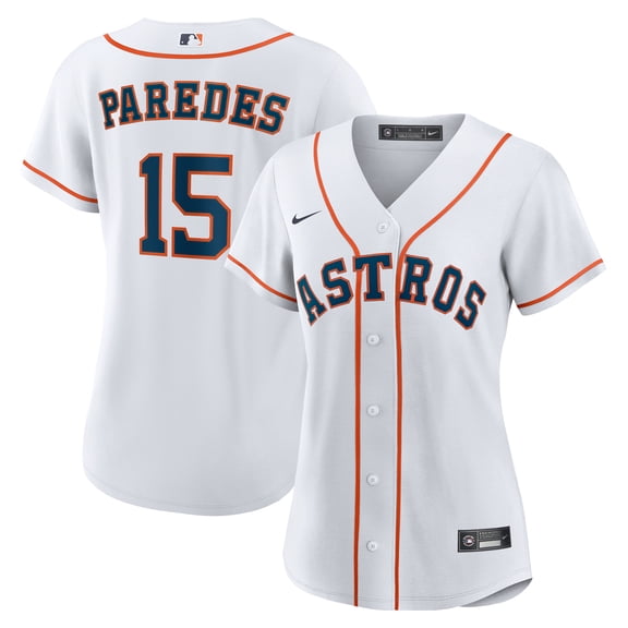 Women's Nike Isaac Paredes White Houston Astros Home Replica Jersey