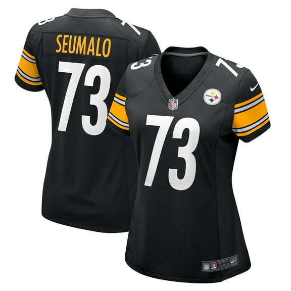 Women's Nike Isaac Seumalo Black Pittsburgh Steelers Game Jersey