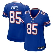 Women's Nike Jackson Hawes  Royal Buffalo Bills Team Game Jersey