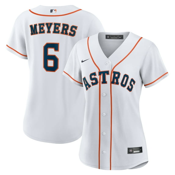 Women's Nike Jake Meyers White Houston Astros Home Replica Jersey