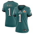 thumbnail image 1 of Women's Nike Jalen Hurts Midnight Green Philadelphia Eagles Super Bowl LIX Game Player Jersey, 1 of 7